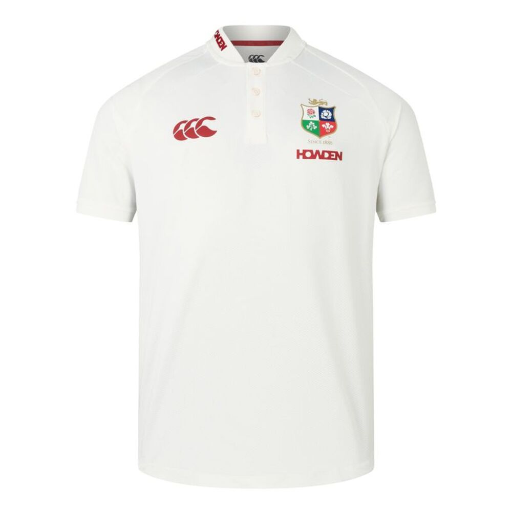 Canterbury Mens 2024 British & Irish Lions Polo Shirt / Egret